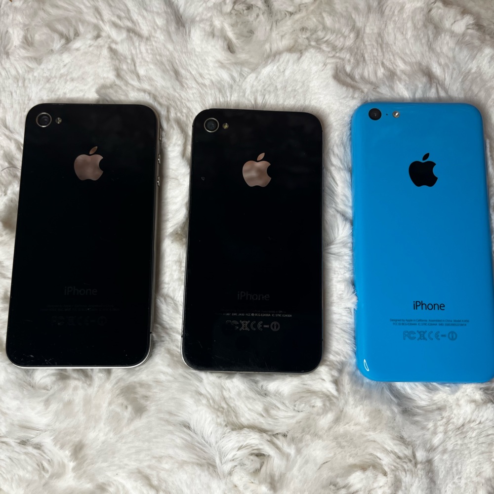 iPhone 4s and 5c